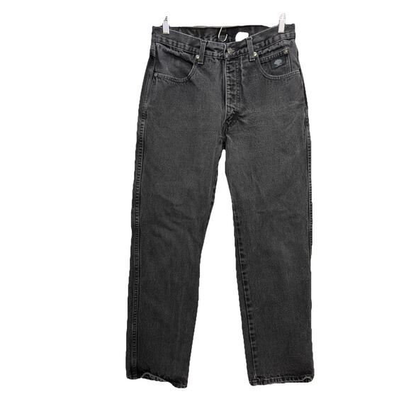 Vintage Harley Davidson Jeans Mens 32x30 Black Denim Traditional Straight Leg - Picture 1 of 10